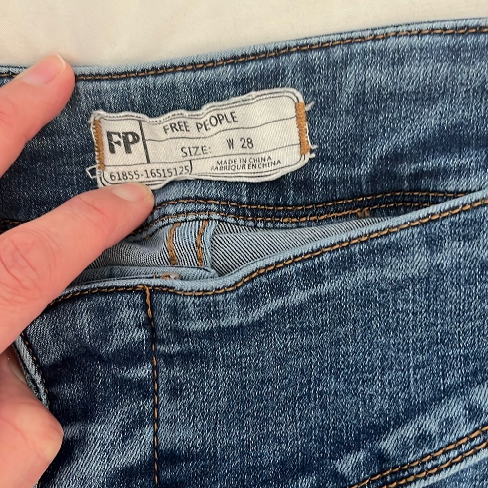 Free People Jeans Flare Bell Bottom Jeans | Size W28 |